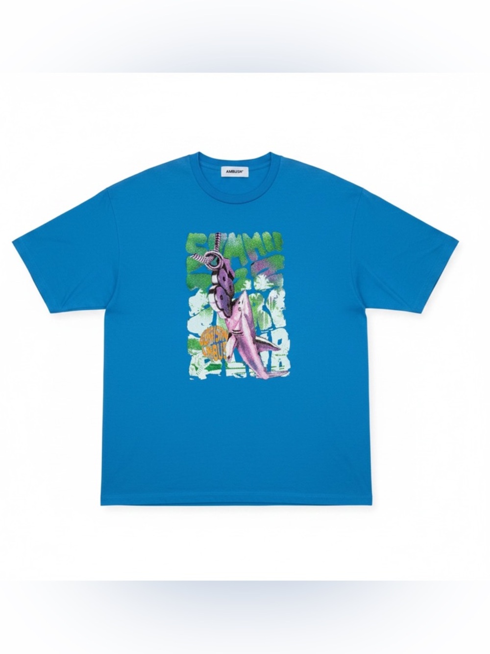 Ambush x 88rising Made in Japan Streetwear Blue Graphic Tee T-shirt in XL